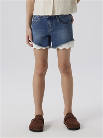 NAME IT Blonde Denim Shorts Salli Dark Blue Denim